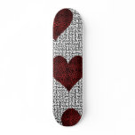 Heart is a Maze Skateboard