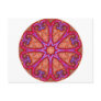 Heart Kaleidoscope Post Card