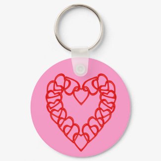 Heart Key Chain keychain