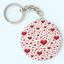 Heart keychains