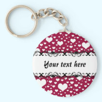 Heart keychains