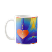 Heart & Key mugs by Lidusik Heart & Key mugs