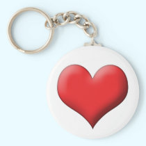 Heart keychains