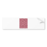 heart knitwear bumper sticker