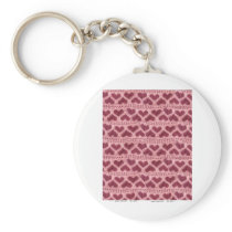heart knitwear key chain