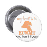 Heart Kuwait Pins
