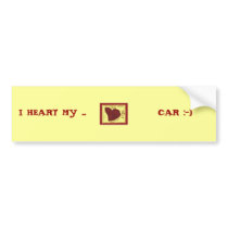 Heart Like a Kite Bumper Stickers