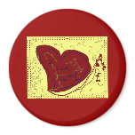Heart Like a Kite Refrigerator Magnets