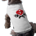 Heart Lock and Keys pet clothing by visualnewbie Heart Lock and Keys pet clothing