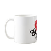 Heart Lock and Keys mugs