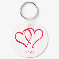 heart, LOVE keychain