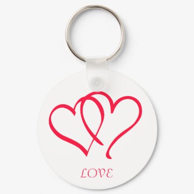 heart, LOVE Keychain by paulkostyz