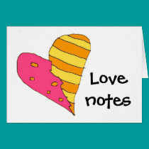 heart, Love notes cards by lissame73 heart, Love notes cards