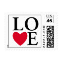 Heart Love stamp