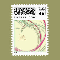 Heart Love postage