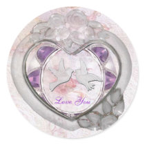 Heart Love Sticker by elenaind Heart Love Sticker