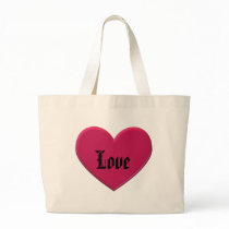 Heart Love Tote Bag