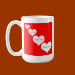 Heart Love You Mug