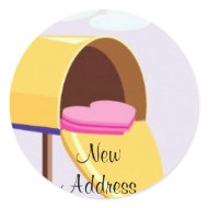 Heart Mailbox sticker