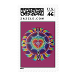 Heart Mandala - Valentines Day Stamp