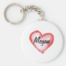 Heart, Megan Key Chain