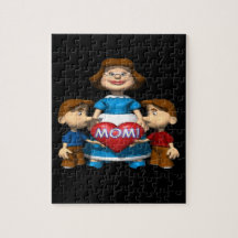 Heart Mom Puzzles