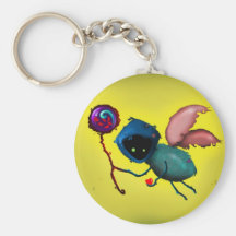 Heart Monster Key Chain