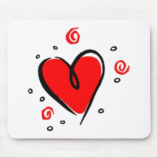 Heart Mouse Pad mousepad