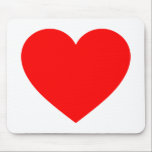 Heart mousepads
