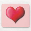 Heart Mousepad 0001 by Adoration Heart Mousepad 0001