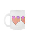heart mugs by lissame73 heart mugs