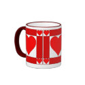 Heart Mug by screwballgraphics Heart Mug