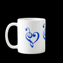 Heart Music Mug mugs