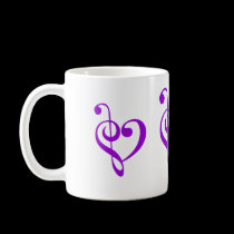 Heart Music Mug mugs