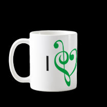 Heart Music Mug