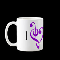 Heart Music Mug