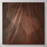 Heart Muslin Photo Backdrop Posters