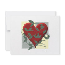 Heart n Vine invitations