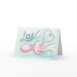 Heart Octopus Cards