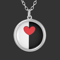 Heart of Dark and Light Necklace necklaces