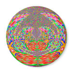 Heart of Diamonds -  Symbol of Recognition Fridge Magnet