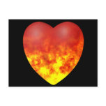 HEART OF FIRE POSTCARD