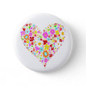 Heart Of Flowers button