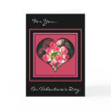 Heart of Flowers Card