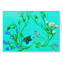 Heart of Flowers card