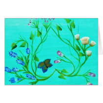 Heart of Flowers card