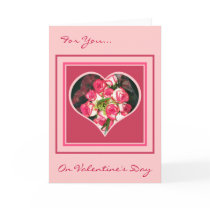 Heart of Flowers Card - Customized