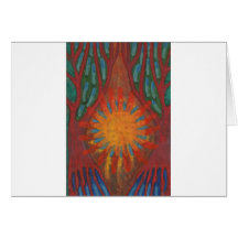 Heart Of Forest Greeting Card