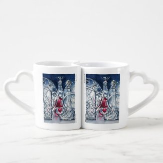Heart of Glass Lovers' Mug Set Lovers Mug Sets