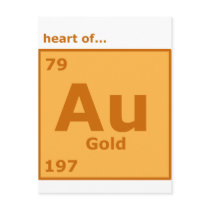 Heart of Gold postcards by SuperBug Heart of Gold postcards